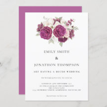 Rosa Boda Burgundy Florals