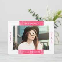 Rosa caliente pintado | Foto Partido de Graduación