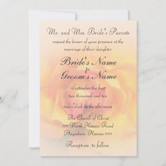 Invitación Rosa con Boda Verse