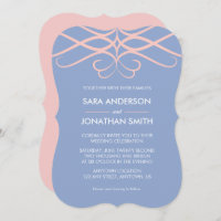 Rosa Cuartz y Azul, elegante Boda floreciente