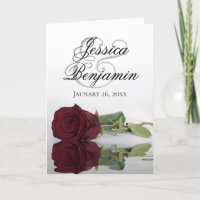 Rosa de Borgoña Boda de fotografía romántico elega