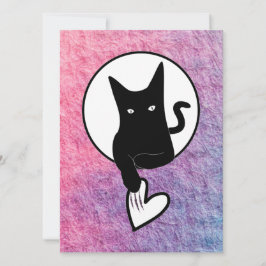 Invitación rosa de Halloween de Poet Adiela Akoo