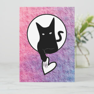 Invitación rosa de Halloween de Poet Adiela Akoo