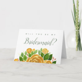 Invitación Rosa De Oro, Serás Mi Novia