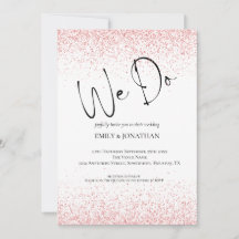 Rosa de presupuesto Purpurina de oro hacemos Boda 