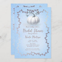 Rosa Dorado Blue Storybook White Pumpkin Bridal