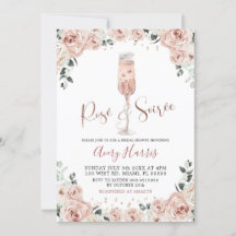 Rosa Dorado Dusty Rosa Soiree Ducha Nupcial