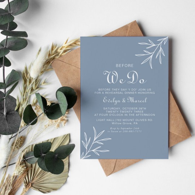 Invitación Rosa Dusty Mínimo Antes De Realizar La Cena De Ens (Subido por el creador)