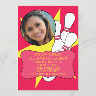 Invitación Rosa Eléctrico No Es Tiempo De Reponer La Foto Del