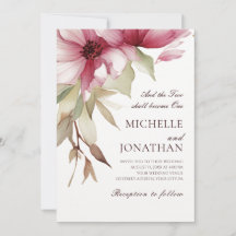 Rosa Floral Verso de la Biblia Cristiana Boda