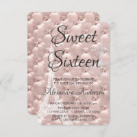 Rosa Gold Paris Dulce Fiesta de Cumpleaños