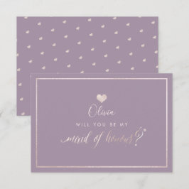 Invitación Rosa irlandés de Rubor PixDezines, doncella de hon