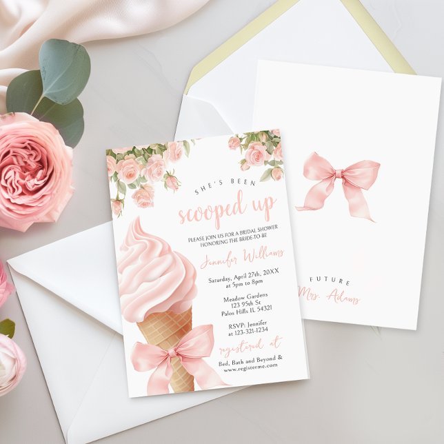 Invitación Rosa: le han sacado la ducha de novia con crema de (Subido por el creador)
