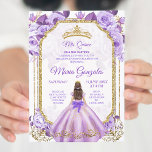 Invitación Rosa Lilac Chica mexicana Charra Mis Quince 2<br><div class="desc">Rosa Lilac Chica Charra Mis Quince 2 Invitación Mis Quince Anos,  15 cumpleaños, </div>