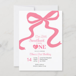 Invitación Rosa, Nuestro Querido Se Vuelve Uno