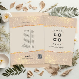 Invitación Rosa oro rosa elegante elegante chica moderna prec