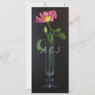 Invitación Rosa Piccadilly Boda Personalizada