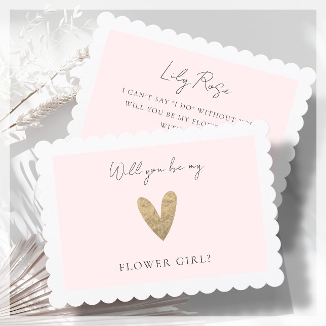 Invitación Rosa | Propuesta de la chica flor de guiones (Subido por el creador)