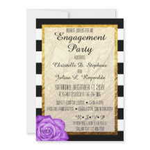 Rosa Púrpura Moderna con Hoja de Oro Falso para Fi