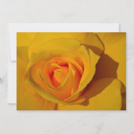 Invitación Rosa romántico rosa naranja de rosa amarillo