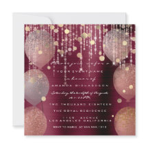 Rosa Rosa Ballon Sweet 16th Bridal Bordeaux Marsal