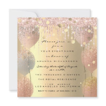 Rosa Rosa Ballon Sweet 16th Bridal Shower