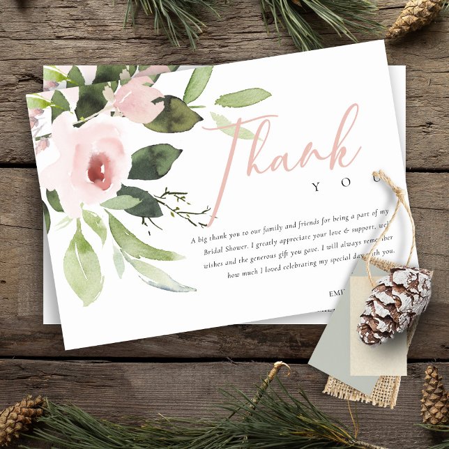 INVITACIÓN ROSA ROSA GRISE DE RUBOR BLANDA BRIDAL DUCHA GRACI (Subido por el creador)