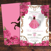 Rosa Rosa Rosa Occidental Charro Quinceanera