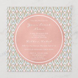Invitación Rosa Rosa Rosa Rosa Pearly Versailles Boque Antoin