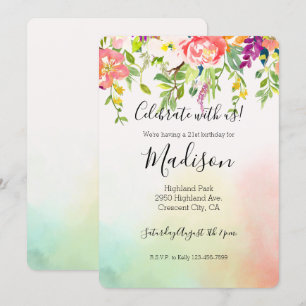 Invitación Rosa Rosa Rosa Rosa Rosa Rosa Rosa Amarilla Flor D