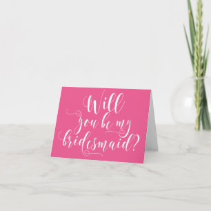 Invitación Rosa Serás Mi Novia Personalizada