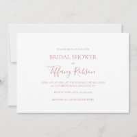 Rosa simple  Oro Ducha Bridal Horizontal