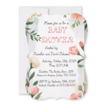 Rosa Sweet Floral Baby Shower