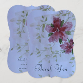 Invitación Rosa Y Borgoña