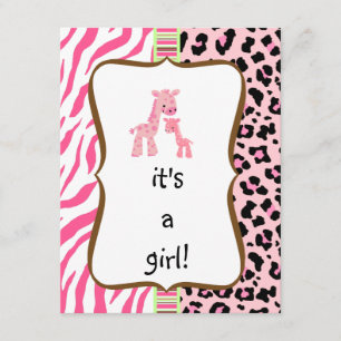 invitación rosada de la fiesta de bienvenida al