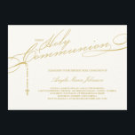 Invitación Rosario moderno Primera Santa Comunión Foto Religi<br><div class="desc">Diseñado por fat*fa*tin. Fácil de personalizar con su propio texto,  foto o imagen. Para solicitudes de personalizados,  por favor contacte directamente con fat*fa*tin. Se cobran cargos por personalizado. www.zazzle.com/fat_fa_tin www.zazzle.com/color_therapy www.zazzle.com/fatfatin_blue_knot・・・・・・・. www.zazzle.com/fatfatin_red_knot www.zazzle.com/fatfatin_mini_me www.zazzle.com/fatfatin_box</div>