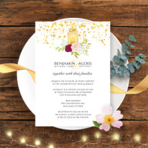 Rosas a la luz de las velas Purpurina Boda románti