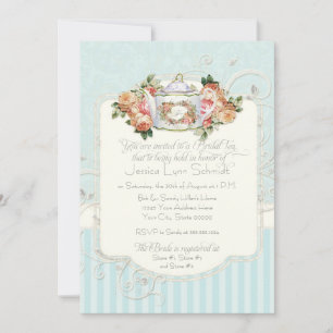 Invitación Rosas antiguos de época Floral Bouquet Moderno Swi