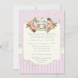 Invitación Rosas antiguos de época Floral Bouquet Moderno Swi