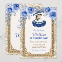 Rosas azules de la marina y cumpleaños mexicano de