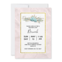 Rosas azules y brunch del día de la madre floral d