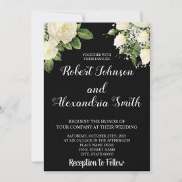 Invitación Rosas blancas | BODA