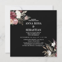 *~* Rosas Burgandy Floral AR15 RSVP + BODA