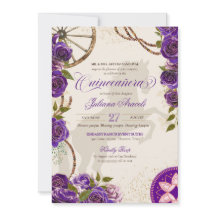 Rosas Charro Purple Rancho Occidental Quinceanera