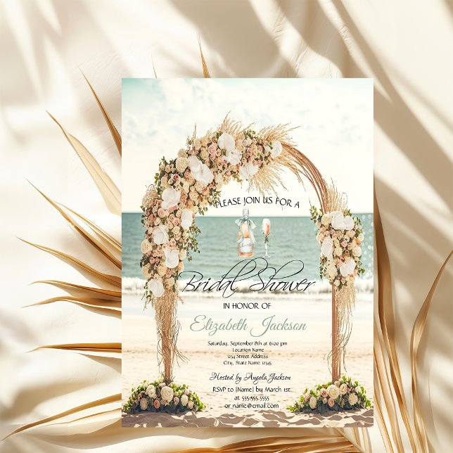 Invitación Rosas de Arbor para Boda en la Playa (Subido por el creador)