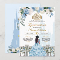Rosas de Cenicienta Azul y Princesa de Oro Quincea