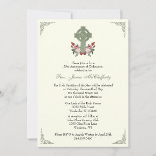 Invitación Rosas de la Cruz Celta en el Aniversario de la Ord