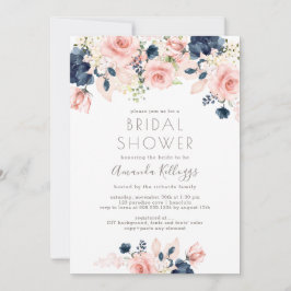 Invitación Rosas de la Marina PixDezines Bridal Shower