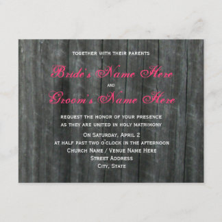 Invitación Rosas de la puerta y de las rosas fuertes de