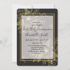 Invitación Rosas de Oro Primer Santo Comit